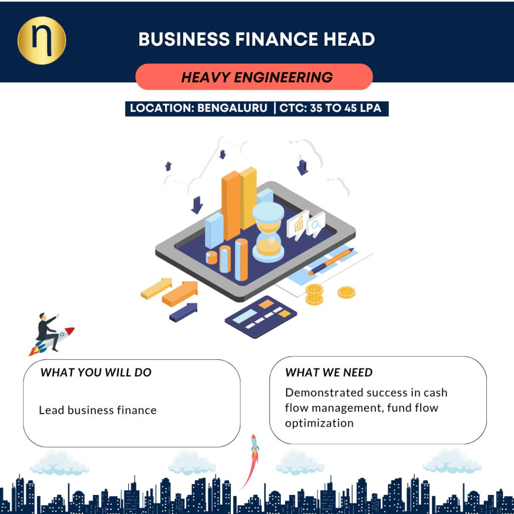 Seeking a Business Finance Head  with demonstrated success in cash flow management, fund flow optimization, and vendor-payable discipline.