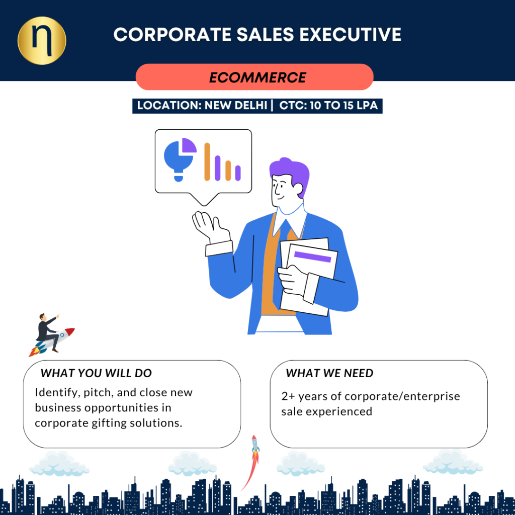 We are seeking a Corporate Sales Executive with 2+ years of corporate/enterprise sale experienced for a Global Publishing House