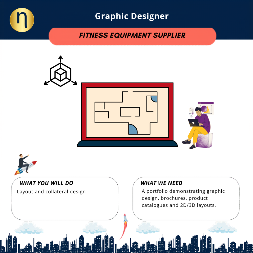 Seeking a Graphic Designer with strong experience in AutoCAD: 2D floor plans, dimensions, equipment positioning and technical layouts